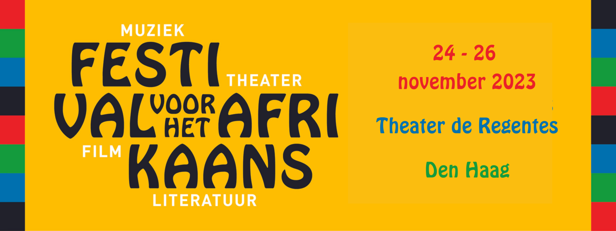 Lees meer over het artikel 24-26 november 2023: Festival voor het Afrikaans
